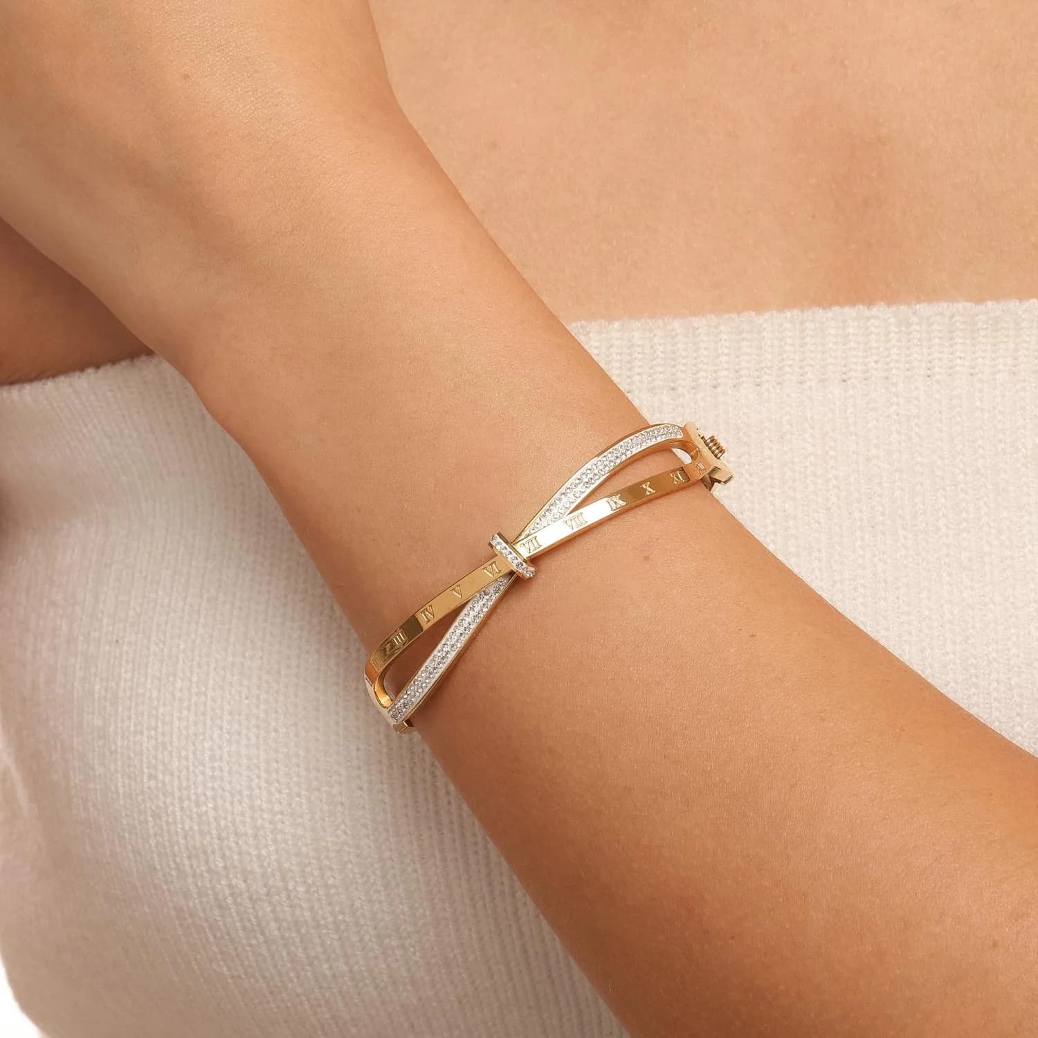 Bracelete INOX DOURADO
