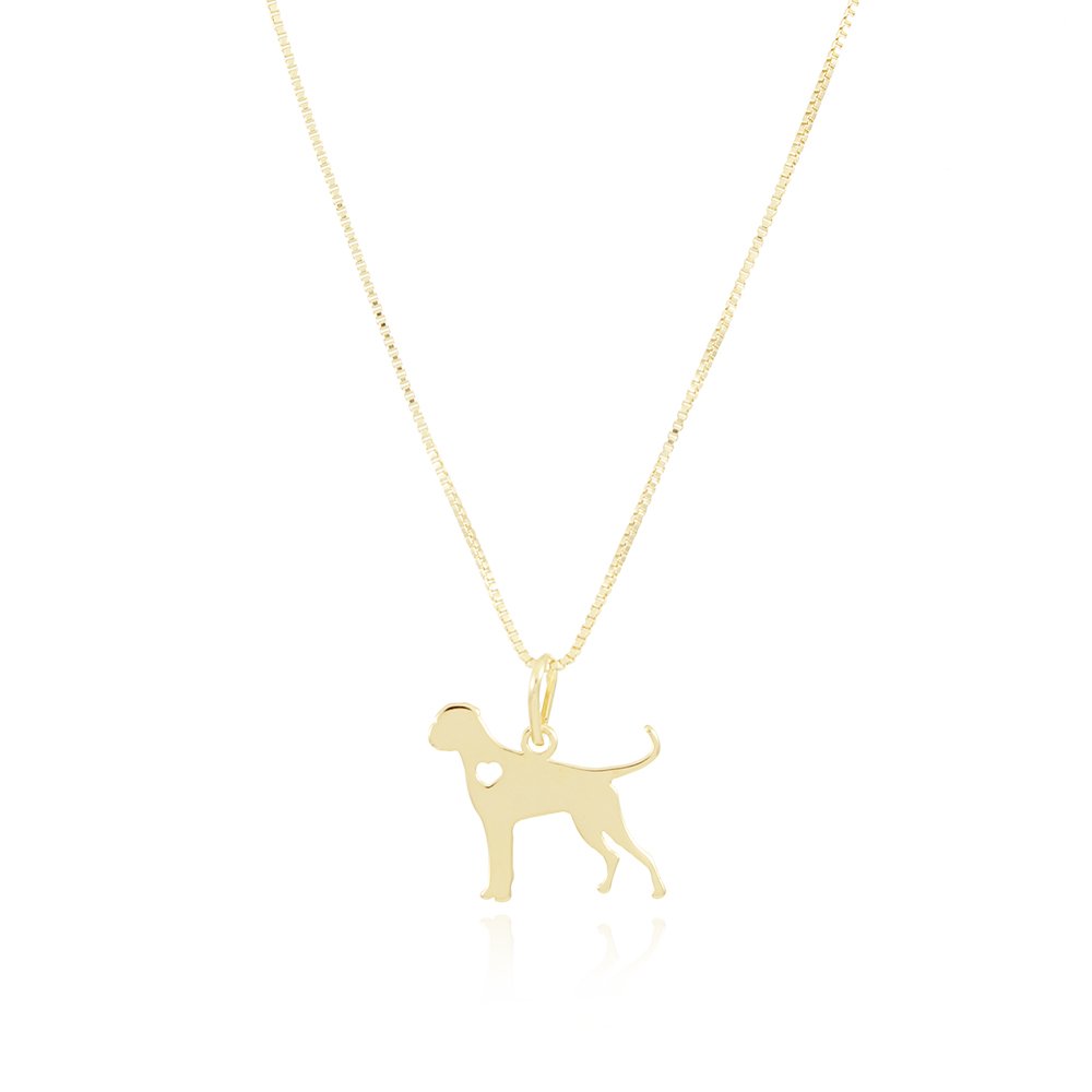 Colar 45CM+5CM (BOXER) 0,8MM
